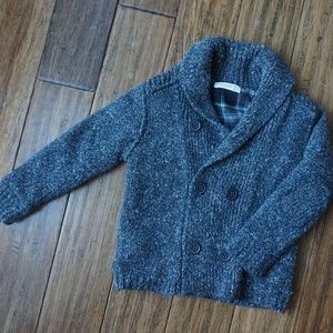 Kid's Knitted Pea Coat